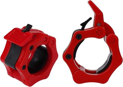 Barbell clips 5 cm - snelsluiting - stevige grip - eenvoudig te gebruiken voor krachttraining - SnelShoppen