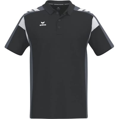 Erima Celebrate 125 Polo Heren - Zwart / Slate Grey | Maat: M
