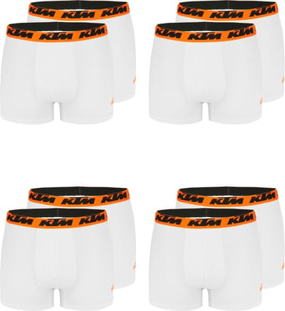 KTM by FREEGUN Boxershorts voor heren, ondergoedbroek, herenboxer, set van 8 multipack