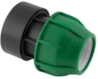 Tyleen koppeling | Verloop koppeling | 16 mm x ½" | Knel x binnendraad