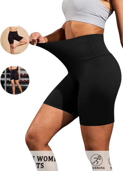 Livano Biker Short Dames - Korte Legging - Lange Onderbroek - Bikershort - Met Pijpjes - Zwart - Maat XS