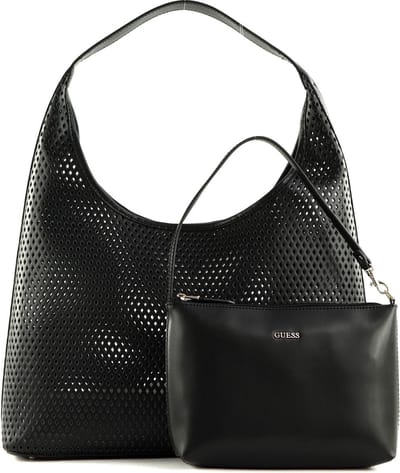 GUESS Shopper Vikky Hobo Bag Black Zwart