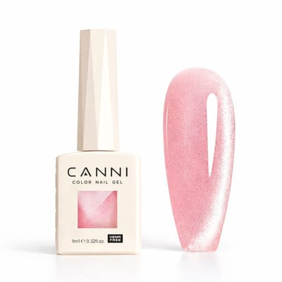 Canni - Cateye gellak - 10 ml - HEMA-vrij - TPO-vrij - Cat eye gellak - Cat eye - Pink Gellac - Gellak - Cat eye nagellak - Cat eye gellak set - Gellak nagellak - Gellak set