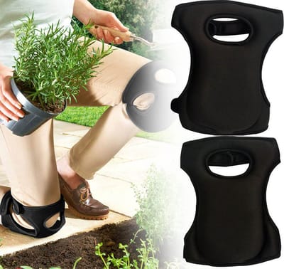 Kniebeschermers voor tuinieren - 1 Paar - Verstelbare kniebeschermers - Kniebeschermers Soft - Professionele Kniebeschermers voor Klussen - Kniestukken - Kniemat - Zachte Kniebeschermers voor Sport, Werk, Tuinier, Klussen, Werker Accessoires - Zwart
