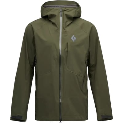 Black Diamond Highline Stretch Shell Jas Groen S Man