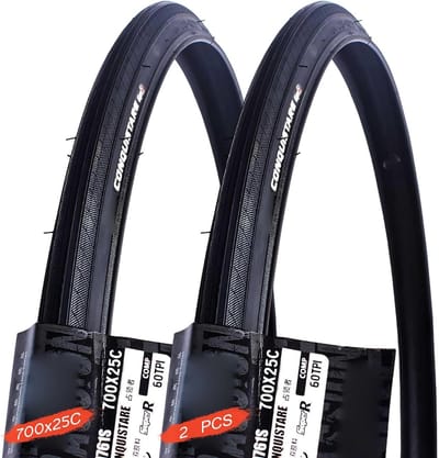 Racefiets Banden - Clincher Banden - Veilig Fietsen - Slijtvast Ontwerp - 700x25c