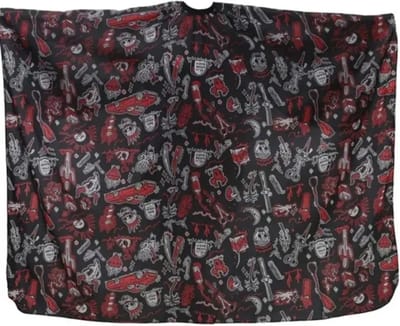 Livano Baardschort - Beard Bib - Scheerschort - Baard Cape - Kappersmantel - Kapmantel - Auto