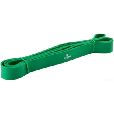 Matchu Sports - Power band - Pull up band - Fitness Elastiek PRO - Medium (groen)- 1 meter - 15 tot 36 kg weerstand