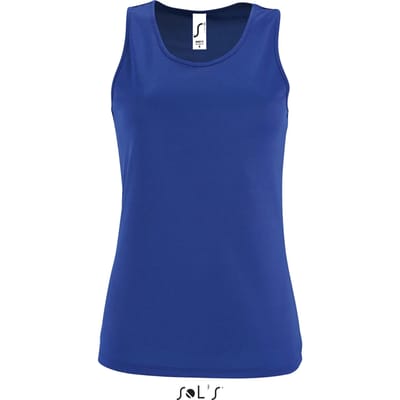 SOL'S Women´s Sports Tank Top Sporty L02117 - Royal Blue 241 - M