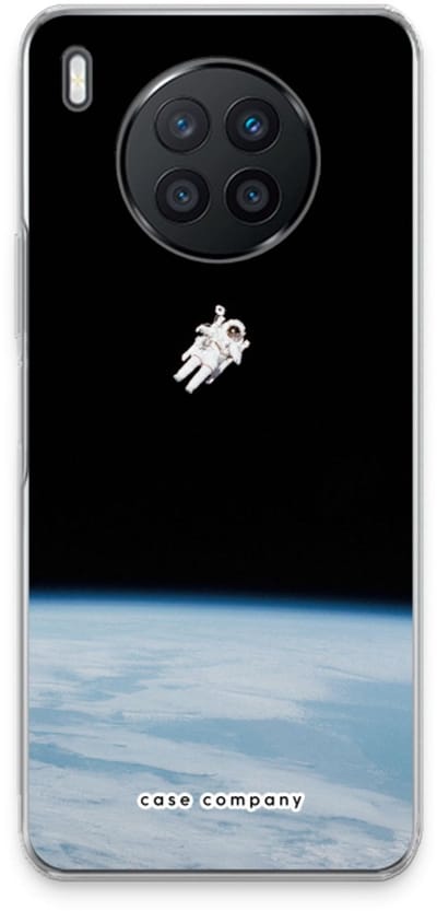 Case Company® - Hoesje geschikt voor Huawei Nova 8i hoesje - Alone in Space - Soft Cover Telefoonhoesje - Bescherming aan alle Kanten en Schermrand
