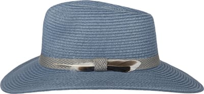 DiMarco - Stijlvolle toyo hoed - Leisteen blauw