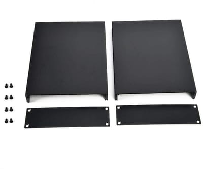 Aluminium Project Box - Behuizing Kast - Elektronica Beschermen - Goede Koeling - 33x114x150mm - Zwart