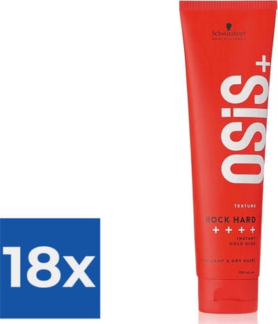 Schwarzkopf Professional Osis+ Rock Hard - 150 ml - Voordeelverpakking 18 stuks