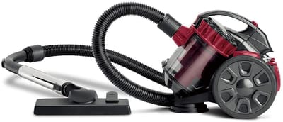 Aafinity Stofzuiger - Stofzuiger zonder zak - 2600 W - Stofopvangbeker van 1.5 Liter - Met snoer tot 5 meter - Rood met zwart