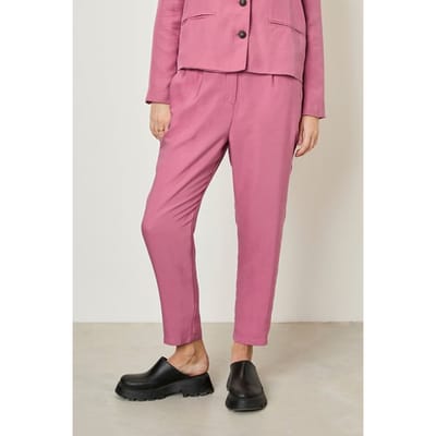American Vintage Straight-cut Piece Grenade Size: XS | Straight Pants Outlet | Dames | Roze