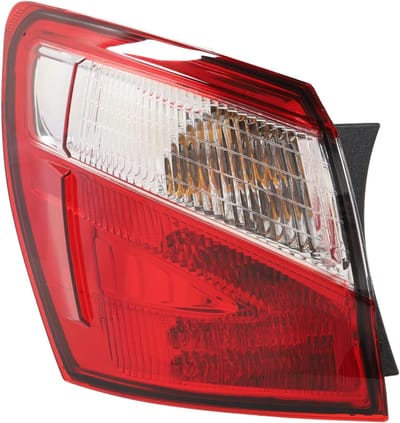 Vervangende Achterlicht met Heldere LED Verlichting, Eenvoudige Installatie voor Qashqai J10 SUV 2010-2014, Transparante Lens voor Buitengebruik, Betrouwbare Autolampen