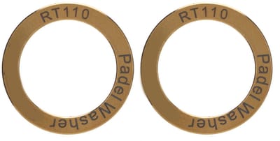 Dailygoody - Fietsen Pedaal Wasers - Waterdicht en Roestvrij - Goud - Uitgebreide Fiets Pedaal Wasers - Geschikt voor Mountainbike en Racefiets