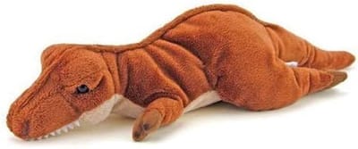 Dino Pluche - Knuffel Speelgoed - Kinderkamer Decoratie - Realistische Vorm - 29 cm - Groen