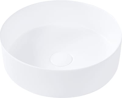CALIG - Wastafel - Gebroken wit - 36 cm - Keramiek