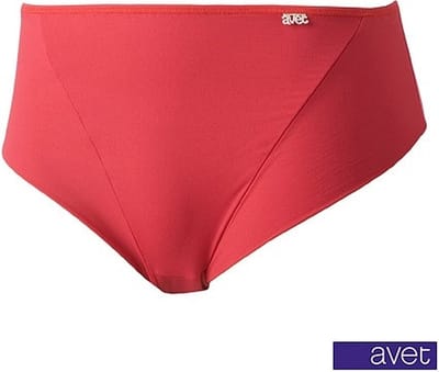 Avet dames slip 3244 heup model - Rood - M - 2 stuks