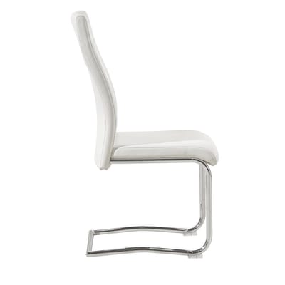 Eetkamerstoelen LOANO, set van 4 - wit