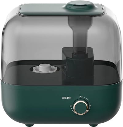 Luchtbevochtiger Huishoudelijk - Apparaat Mist - Lucht Verbeteren - Automatische Uitschakeling - 5 Liter Capaciteit - Wit