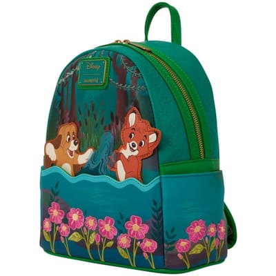 Cap und Capper - Disney Mini rugzak - Loungefly - The Fox And The Hound - voor Geen - meerkleurig