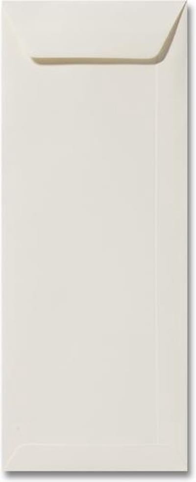 Envelop 12,5 x 31,2 Ivoor, 100 stuks