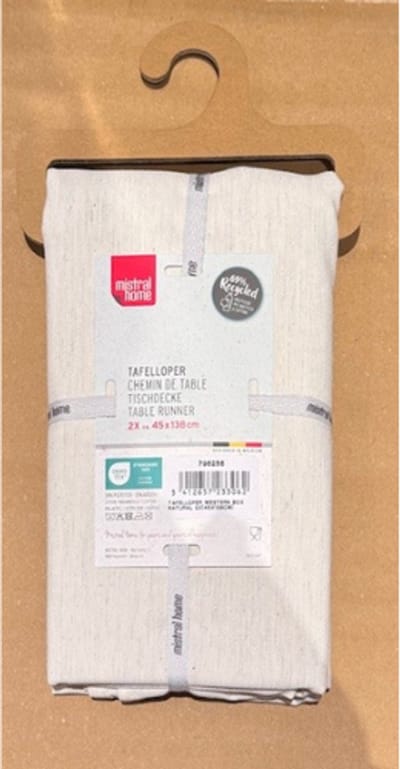 Mistral Home - Tafelloper Natural 2x 45x138