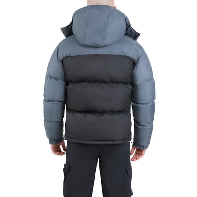 Ellesse Heren Dappiani Gewatteerde Jas (Zwart/Grijs)
