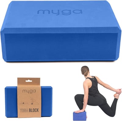 Lichtgewicht EVA-schuim Yogablok - Antislip Blok voor Yoga, Pilates en Balans