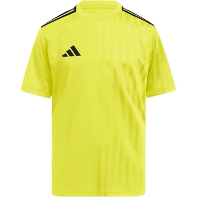Adidas Campeon 25 T-shirt Met Korte Mouwen Geel 5-6 Years Kinderen