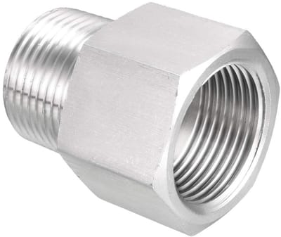 Dailygoods - Pijpfitting Reducer Adapter 3/4 NPT Mannelijk naar 3/4 G Vrouwelijk