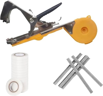 Plantenbindmachine - Tapen Tool - Tuinondersteuning - Eenvoudige Bediening - One Size - Blauw