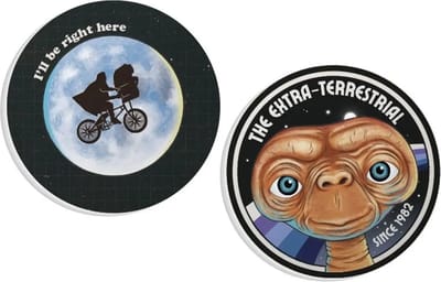E.T. - Set van 2 keramische onderzetters