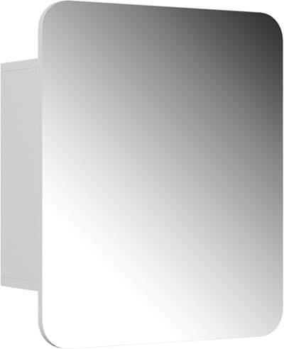 Vicco Zino Badkamerspiegelkast – 60 x 50 cm met planken Wit