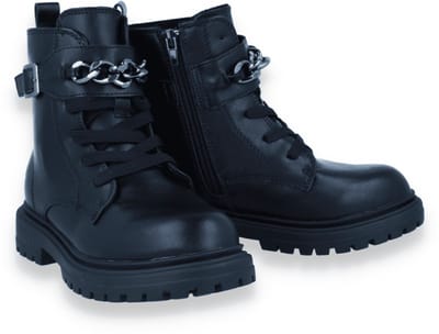 Sj Lifestyle Meisjes Bottine | Zwart | Maat: 29