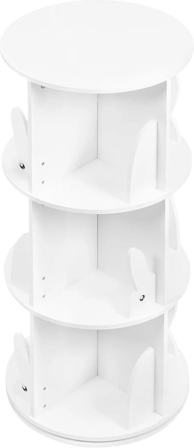 SteeFly® Boekenkast Roterend - Voor speelgoed of boeken - Vrijstaande en ruimtebesparende opslag voor thuis - Hoogte 97cm