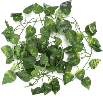 Realistische Klimplant voor Reptielen en Aquaria, Kunstmatige Rietplant, Tropische Decoratie voor Terrarium en Aquarium