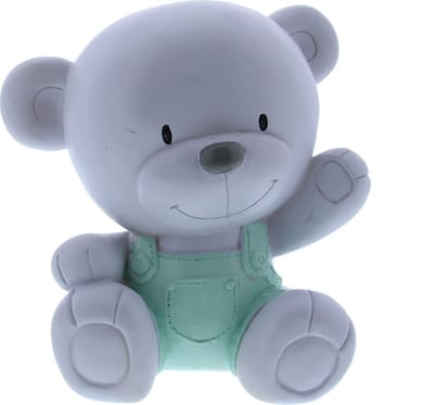 Spaarpot Beer - Mint - 18 cm hoog