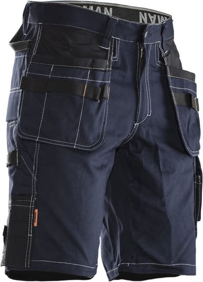 Jobman 2733 Shorts Cotton HP 65273311 - Navy/Zwart - C44
