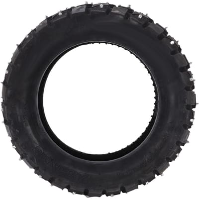 Pneu Extérieur Gonflable de Remplacement pour M4 Noir Antidérapant Antidéflagrant 255x80 Clouté Neige Tout-Terrain Pneu Extérieur en Caoutchouc