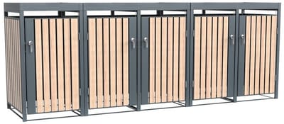 Westmann - WMHHWTC-65 - Planta afvalbak | 5x 240 L