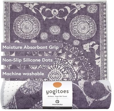 Lichtgewicht Sneldrogende Yoga Mat Handdoek - Antislip Technologie voor Hete Yoga, Vinyasa en Power