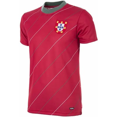 COPA - Portugal 1984 Retro Voetbalshirt - Mannen - Rood - XL