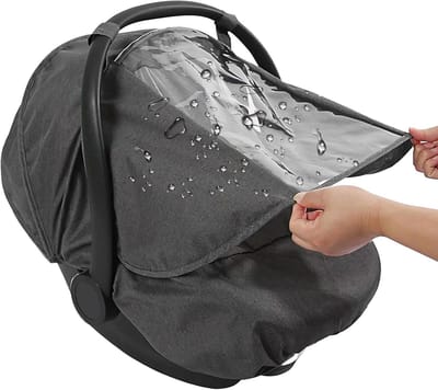 Babyhoes - Autostoelhoes Kinderwagen - Bescherming Koud Weer - Verbeterde Ademend Vermogen - 52x39x42 cm - Enkele Attribuut