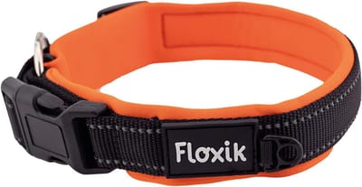Verstelbare hondenhalsband L | Zachte neopreen halsband voor honden en puppy's