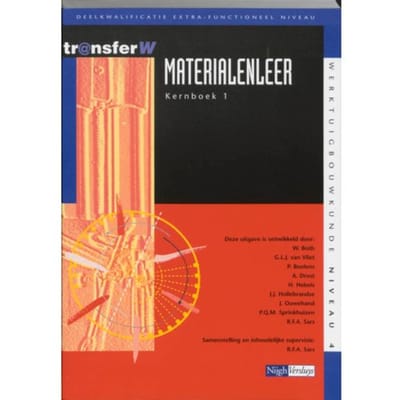 Materialenleer - Transferw - W. Both