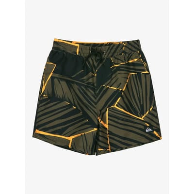Quiksilver Everyday Printed Volley 14´´ Zwembroek Groen 8 Years Jongen