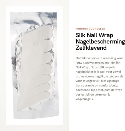 Dailygoods- Nagelbeschermingssticker Zelfklevend - Nagelwrap - Nagelversterking - Professionele Nail Art - Thuisgebruik - Ademend Materiaal - Nagelfolie